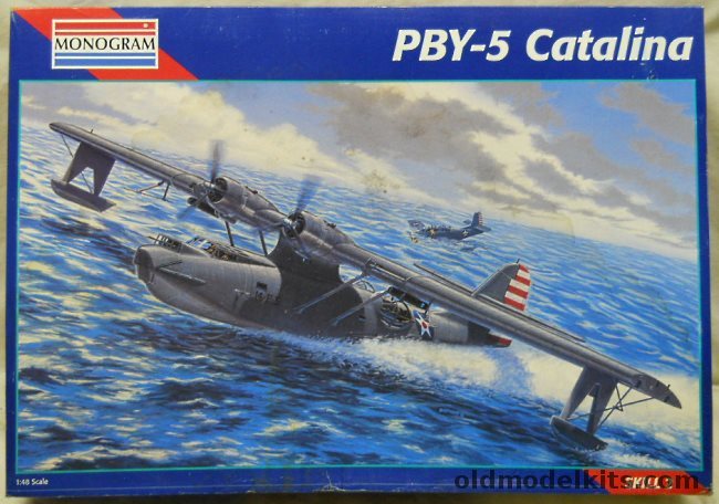 Monogram 1/48 PBY-5 Catalina, 5609 plastic model kit